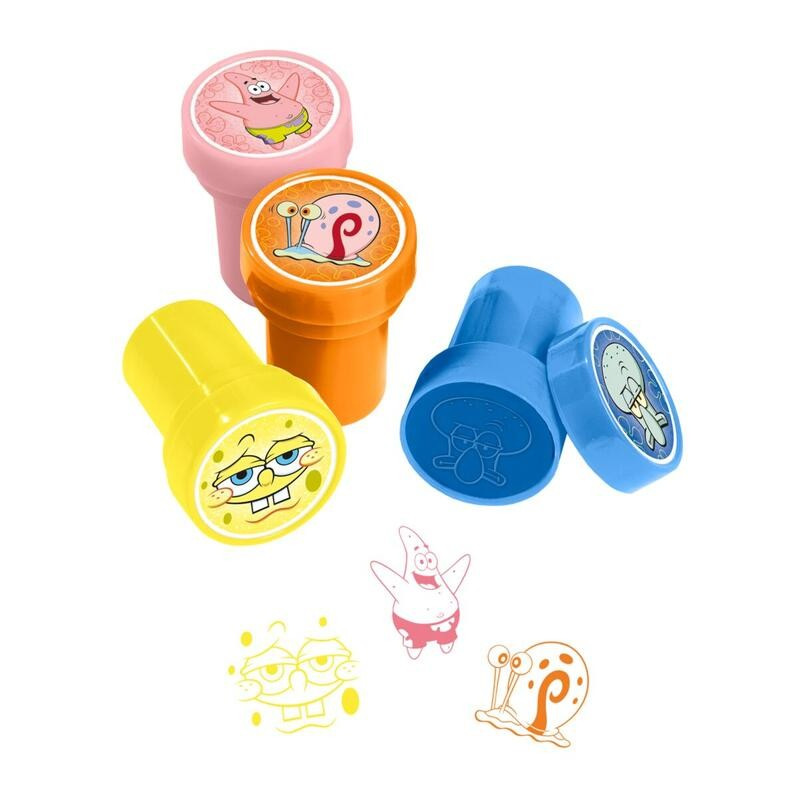 SpongeBob pečiatky 12ks 2