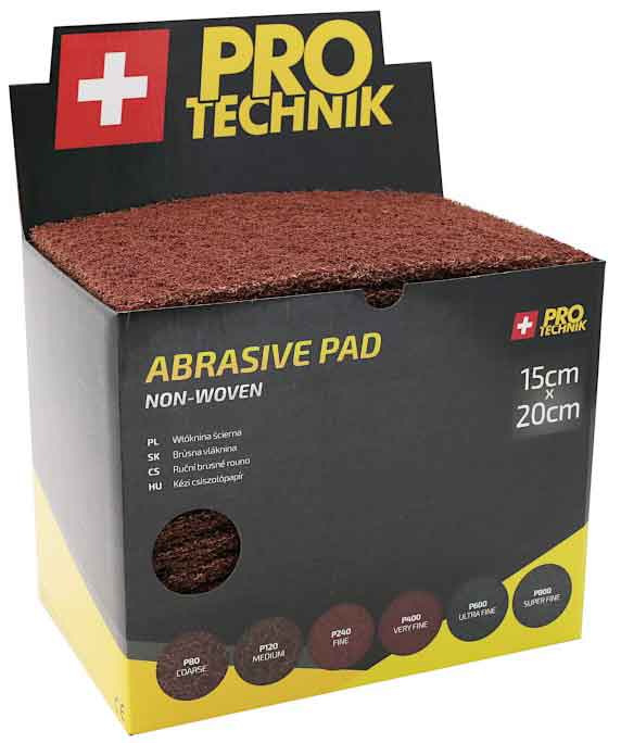 Brúsna vláknina 15 x 23 cm zrno 120-240, MEDIUM, XL-TOOLS 2