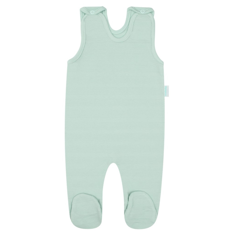 7-dielna dojčenská súpravička do pôrodnice New Baby I AM mätová 62 (3-6m) 2