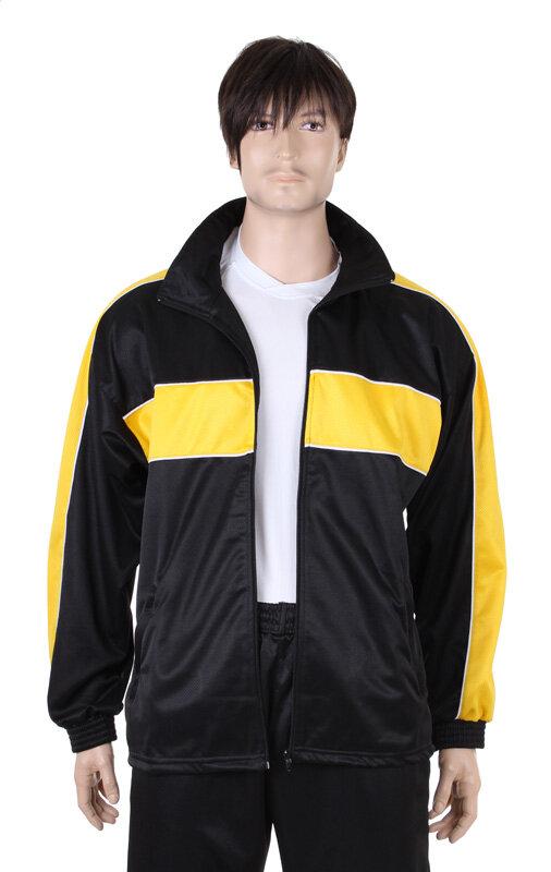 Merco TJ-2 športová bunda čierna-žltá, veľ. XXL