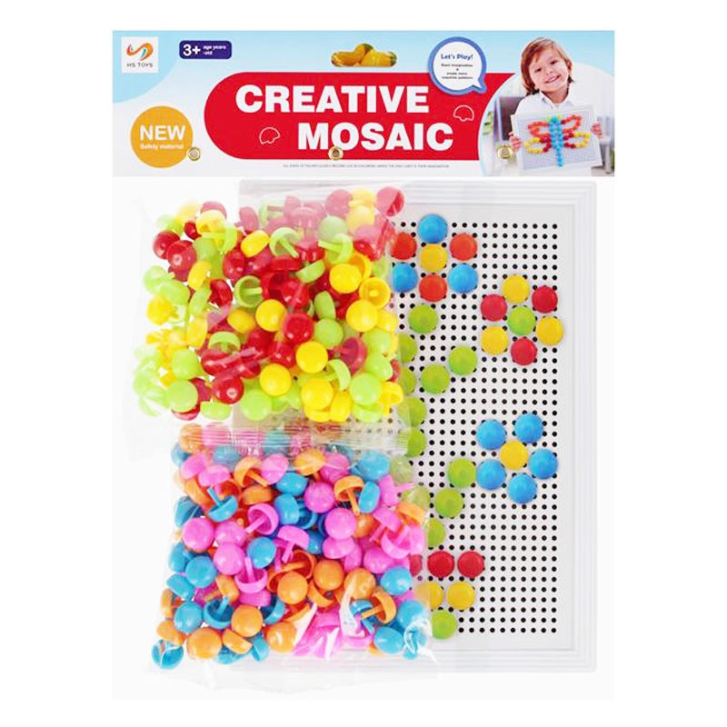 Mozaika s podložkou a šablónami