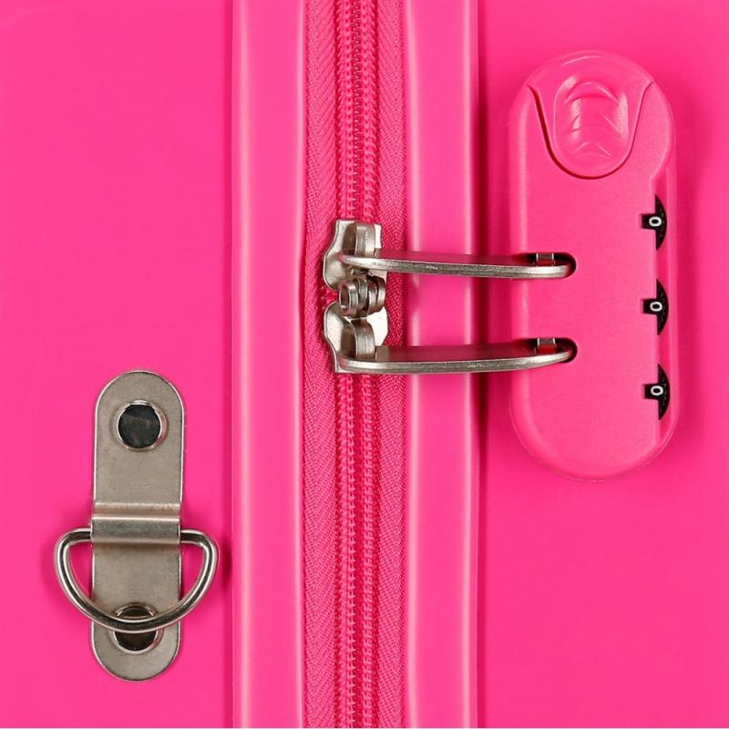 Detský cestovný kufor na kolieskach / odrážadlo PAW PATROL Pink, 38L, 2199823