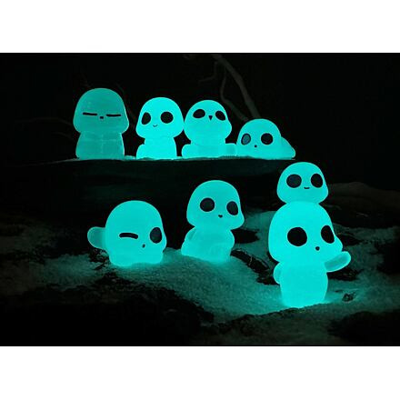 Merco Alien svetielkujúce ornamenty 10 ks modrá 2