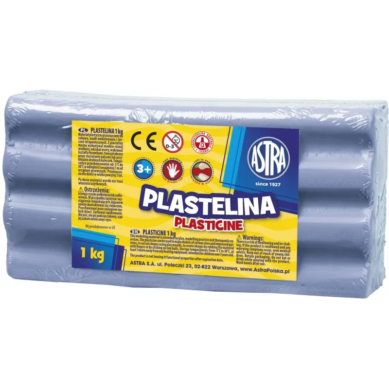 ASTRA Plastelína 1kg Modrá svetlá, 303111014