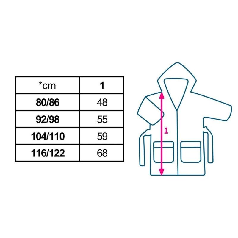 Detský froté župan New Baby Comfortably mint 116/122