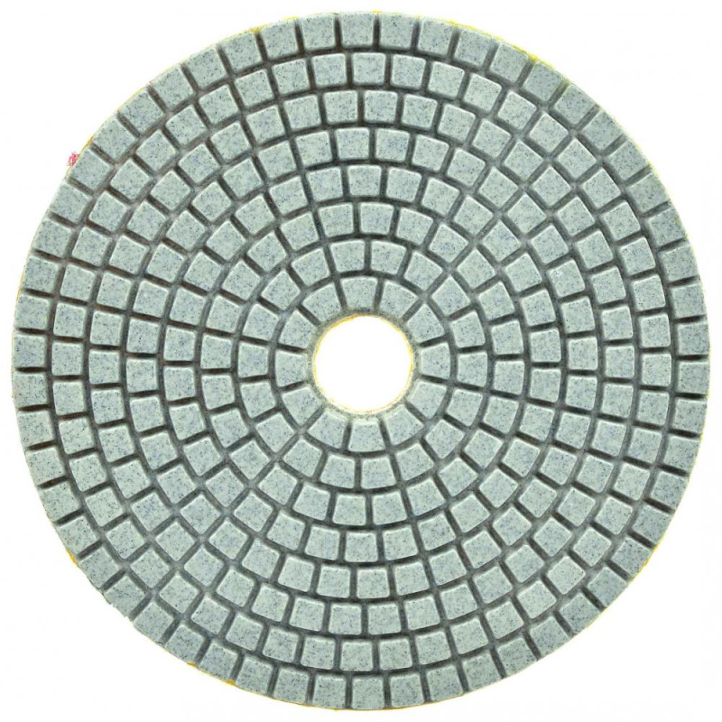 Brúsny diamantový kotúč 125 mm, zrno 100 suchý zips, brúsenie na mokro, GEKO 1