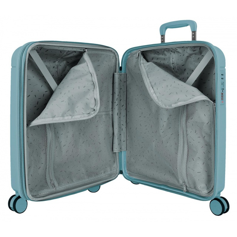 Cestovný kufor Movom New Trendy Turquesa, 55x40x20cm, 44L, 5388623 (small exp.) 2