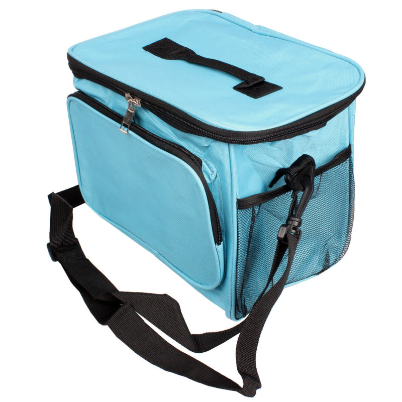 CrossBody chladiaca taška svetlo modrá
