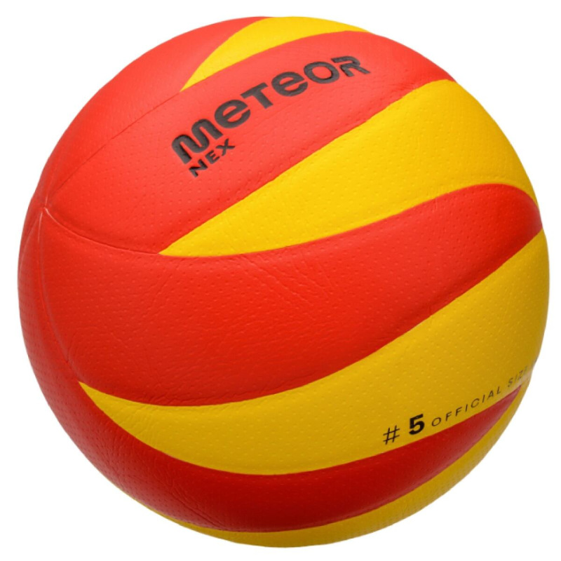 Nex volejbalová lopta červená-žltá 1