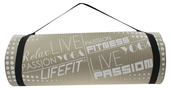 YOGA MAT EXKLUZIV,100x58x1,seda 2