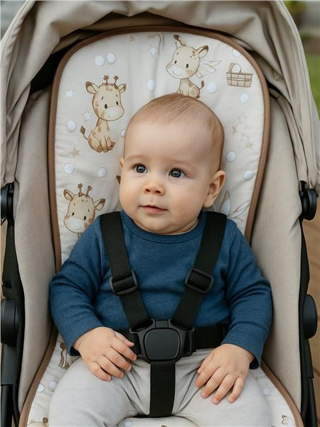 Vložka do kočíka Baby Mix Žirafa 5