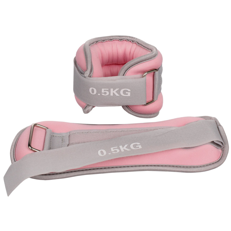 WFS 500 sada závažie na zápästie a členky ružová