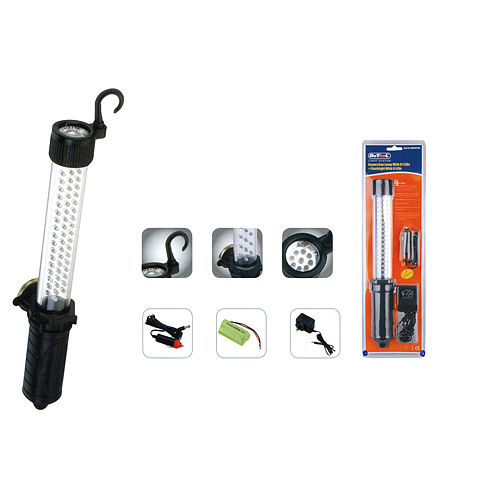 Svietidlo Worklight WL1104, Led 51+9, NiMh 3.6V/1800mAh, CarPlug 12V