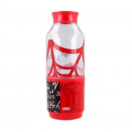 STOR Plastová fľaša 2v1 SPIDERMAN Snack 300ml, 51337