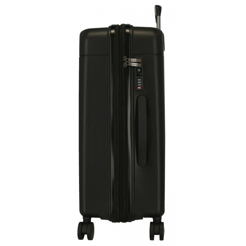 Cestovný kufor Movom New Trendy Black, 78x53x31cm, 108L, 5388721 (large exp.) 1