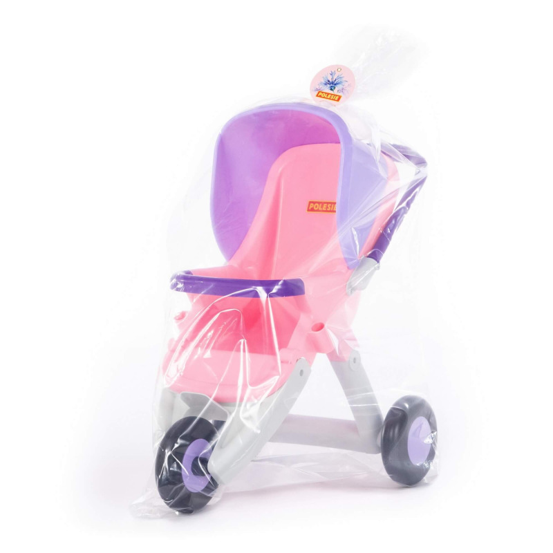 Trojkolesový kočík pre bábiky Anita rúžový 5