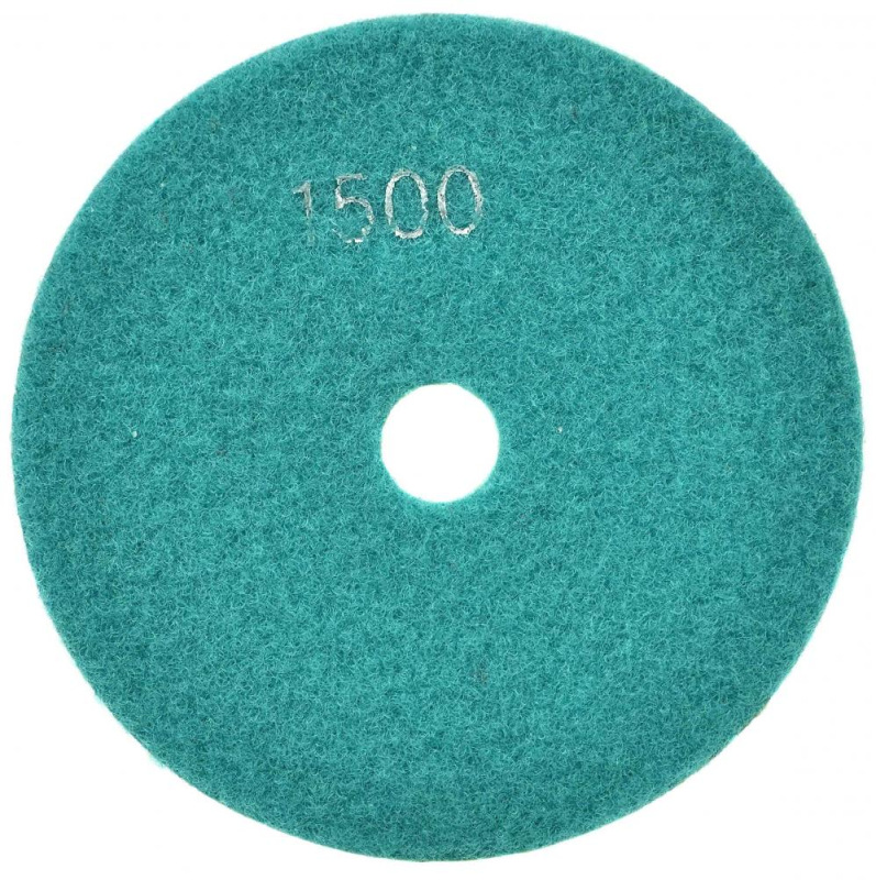 Brúsny diamantový kotúč 125 mm, zrno 1500 suchý zips, brúsenie na mokro, GEKO 2
