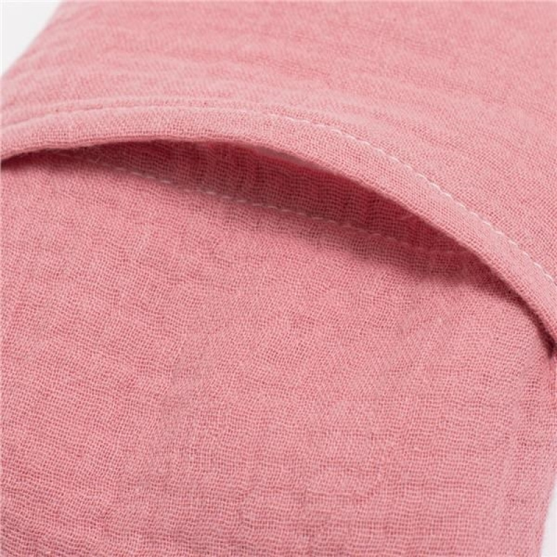 Mušelín Hrejúci a chladiaci vankúšik Termofor s višňovými peckami New Baby STANDARD Pink 1