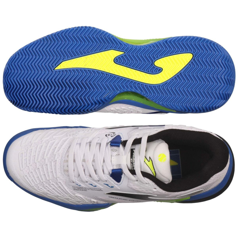 Roland Men 2402 Clay tenisová obuv biela-modrá 2