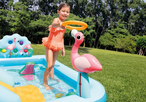 Bazén Intex® 57161, Jungle adventure play center, detský, nafukovacie detské ihrisko, 244x198x71 cm 3