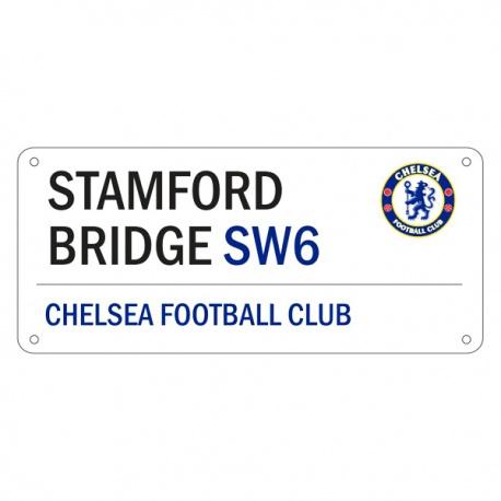FOREVER COLLECTIBLES Plechová tabuľa 40/18cm FC CHELSEA Street Sign