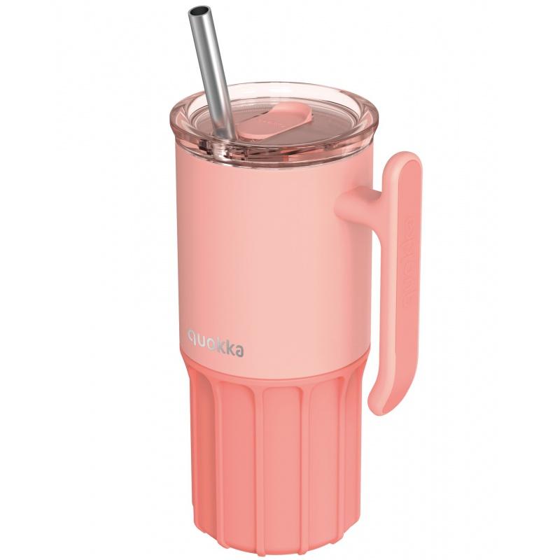 Quokka Umi, Nerezový termopohár Peachy Pink, 720ml, 40093