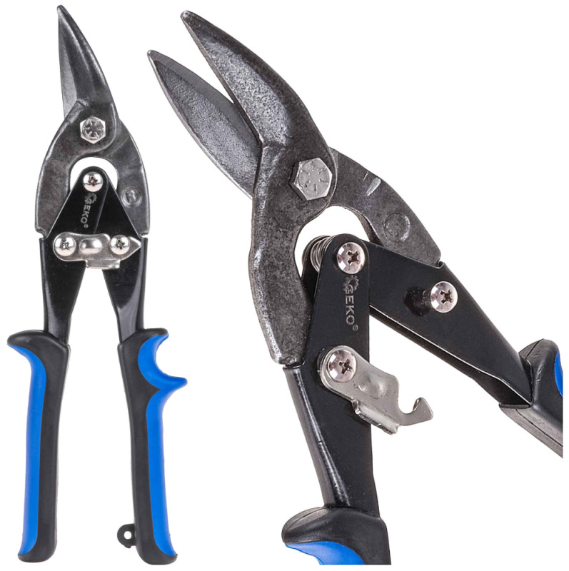 Nožnice na plech prevodové pravé 250 mm, GEKO