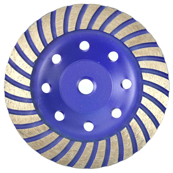 Brúsny diamantový kotúč 125 x 22 mm TURBO so závitom M14, GEKO