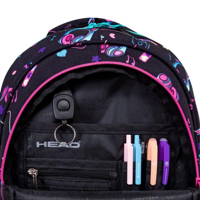 Školský batoh pre prvý stupeň Head GIRL GO, AB330, 502024052