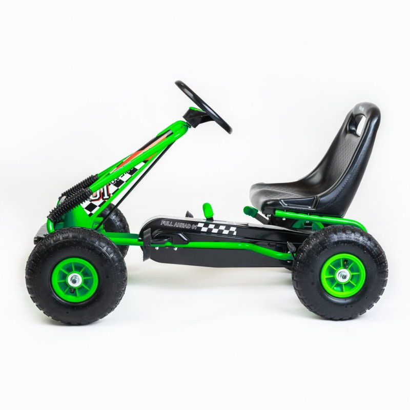 Detská šliapacia motokára Go-kart Baby Mix Razor zelená 1