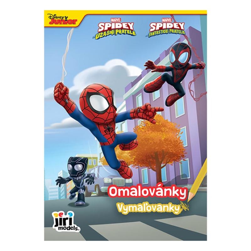 Omaľovánky A5 spidey