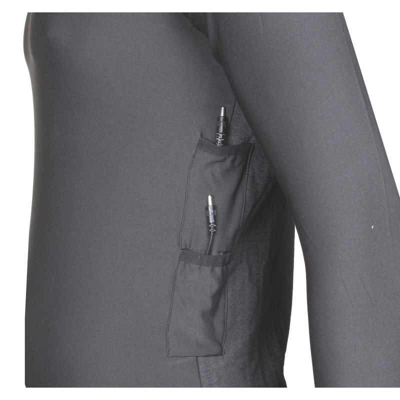 Thermo Undershirt vyhrievané tričko čierna 4