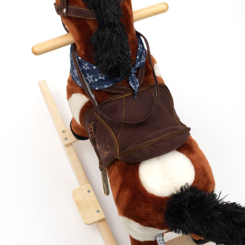 Hojdací koník s melódiou a šatkou Baby Mix Artur 5