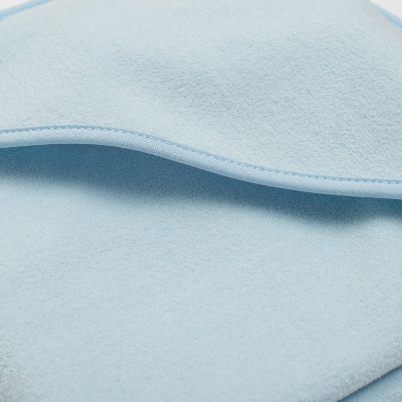 Detská froté osuška s kapuckou New Baby BASIC 80x80 modrá 3