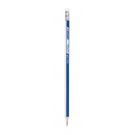 ASTRA Obyčajná ceruzka s gumou, tvrdosť 2B, krabička, 206120012