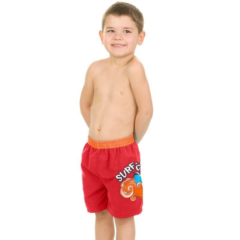 Surf Club kúpacie šortky červená