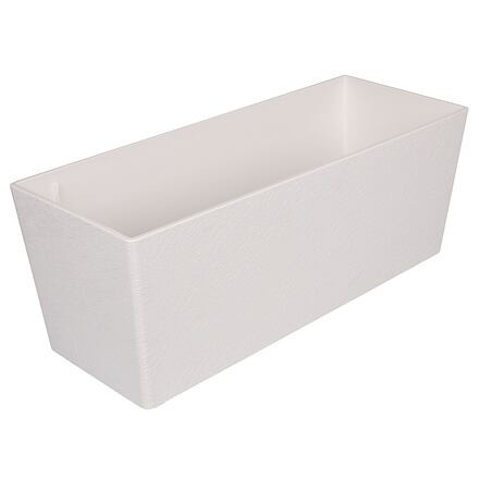 Plastkon Florence Stone dekoratívny kvetináč 50 cm biela
