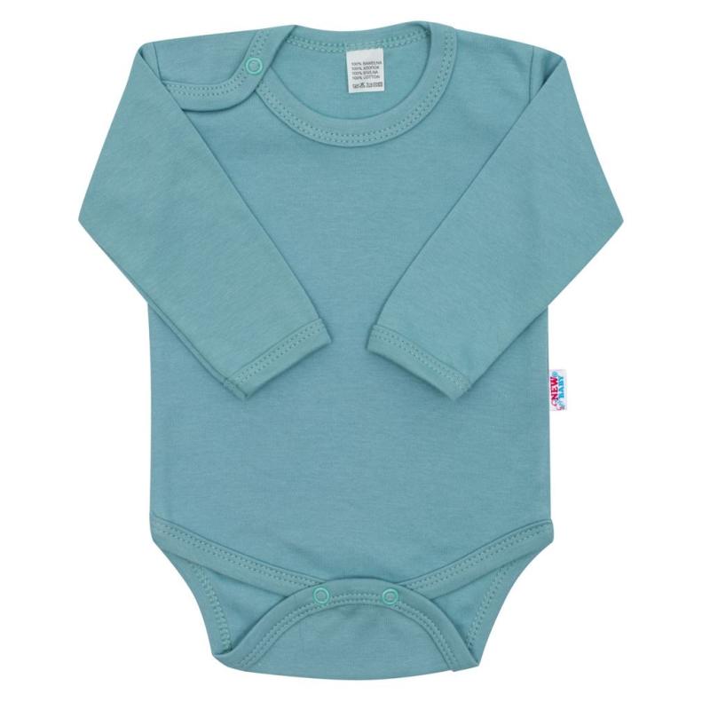 Dojčenské body New Baby Classic II blankytne modrá 86 (12-18m)