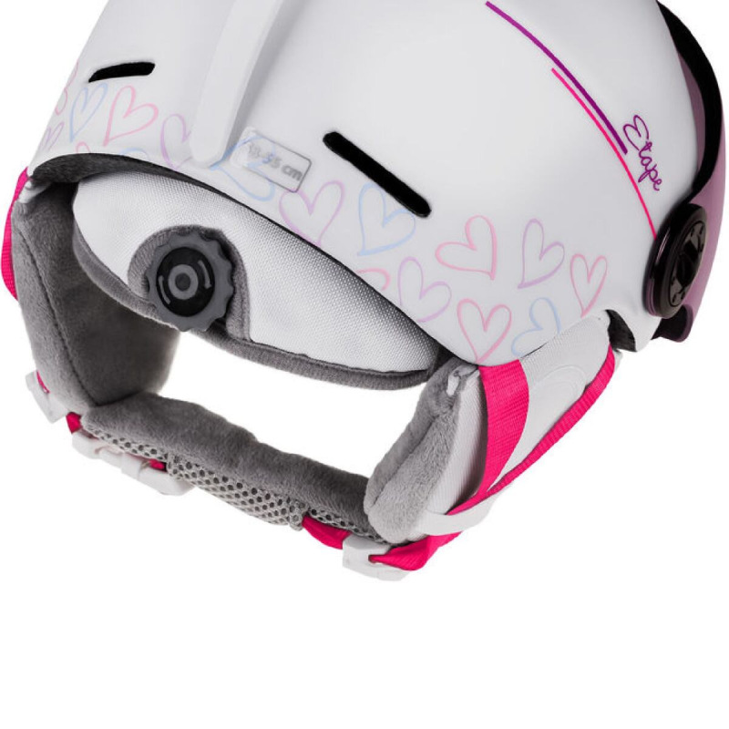 Speedy PRO detská lyžiarska prilba biela mat 1