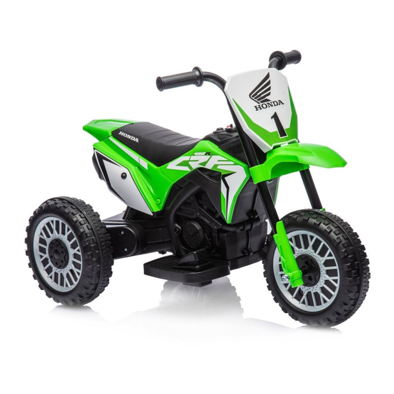 Elektrická motorka Milly Mally Honda CRF 450R zelená 4