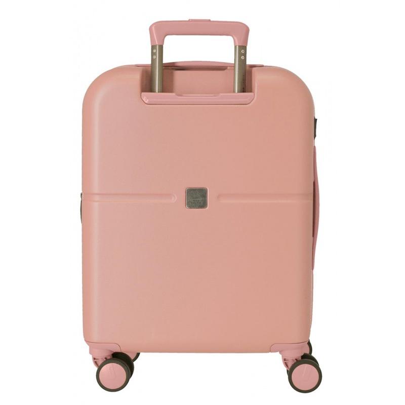 PEPE JEANS Highlight Rosa Claro, ABS Cestovný kufor, 55x40x20cm, 37L, 7688624 (small exp.) 9