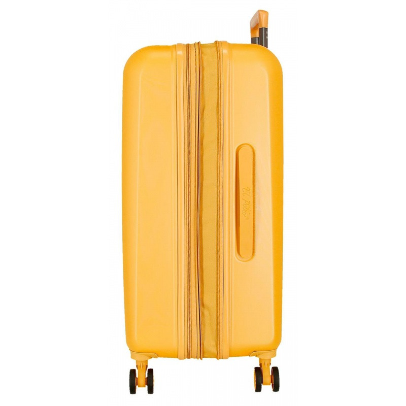 EL POTRO Vera Ochre, Sada luxusných ABS cestovných kufrov, 70/55cm, 5338924 5