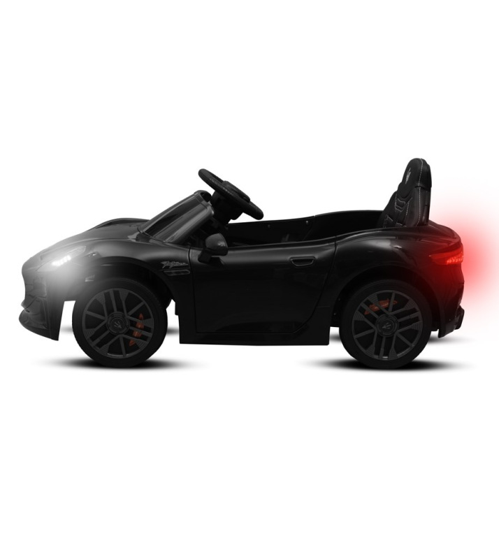 Elektrické autíčko Maserati GranTurismo Baby Mix čierne 2