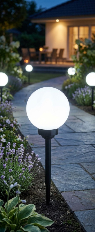 Lampa Strend Pro Birdun, 20 cm, 4xLED, AA 1