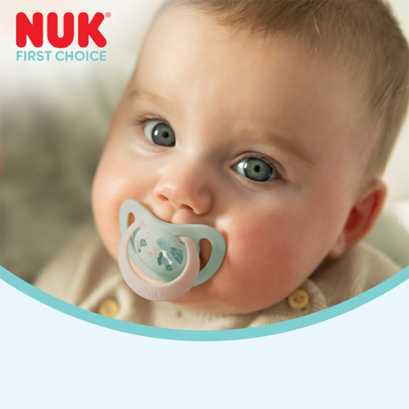 Cumlík NUK First Choice Night 0-6m 2 ks Bunny/Sheep 0-6 m 4
