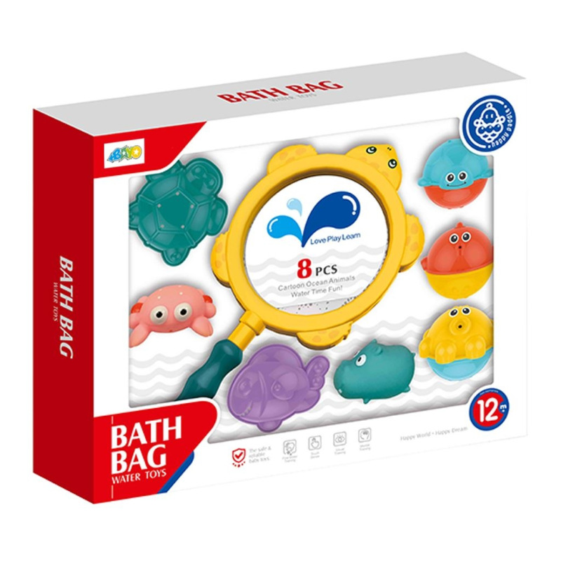 Hračka do kúpeľa 8ks Baby Mix 1