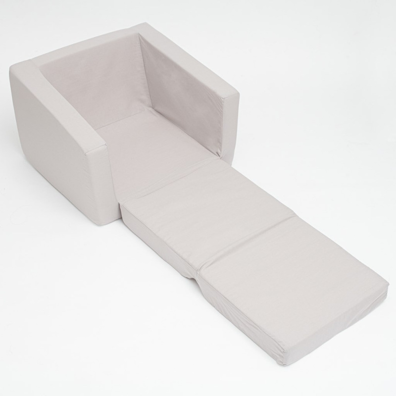 Detské rozkladacie kreslo New Baby Elephant sivá 1