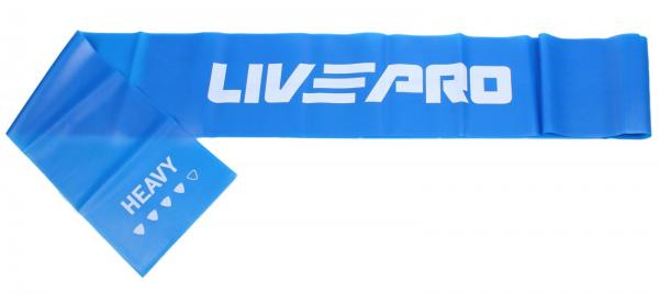 LivePro Resistance LP8413 posilovacia guma 200 x 15 cm modrá