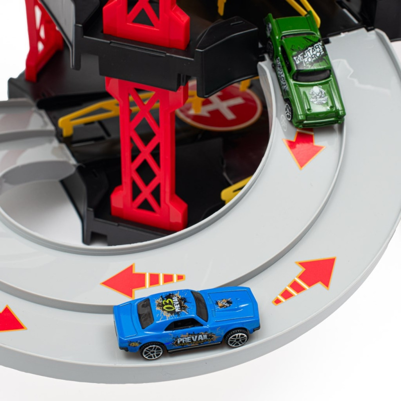 Veľká poschodová garáž s autíčkami Baby Mix 1