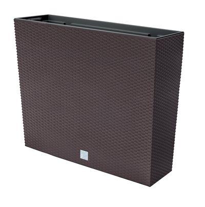 Kvetináč s vložkou RATO Case 580x180x498 mm, hnedý